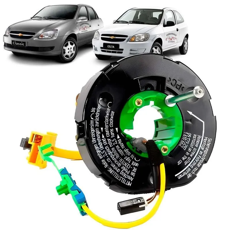 Cinta Airbag Volante Direção Gm Celta Classic Tigra 9179297