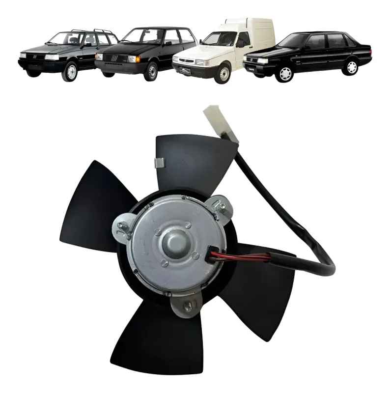 Motor Hélice Ventoinha Radiador Fiat Uno 1984 - 1995 Sem Ar - WTZ SOLUÇÕES