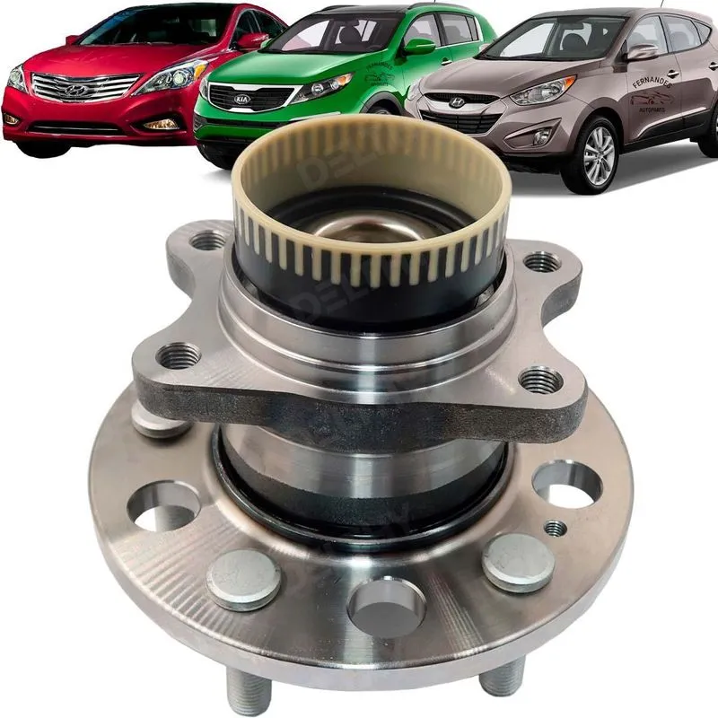 Cubo Roda Traseiro Ix35 Azera Sonata Sportage Optima C/abs