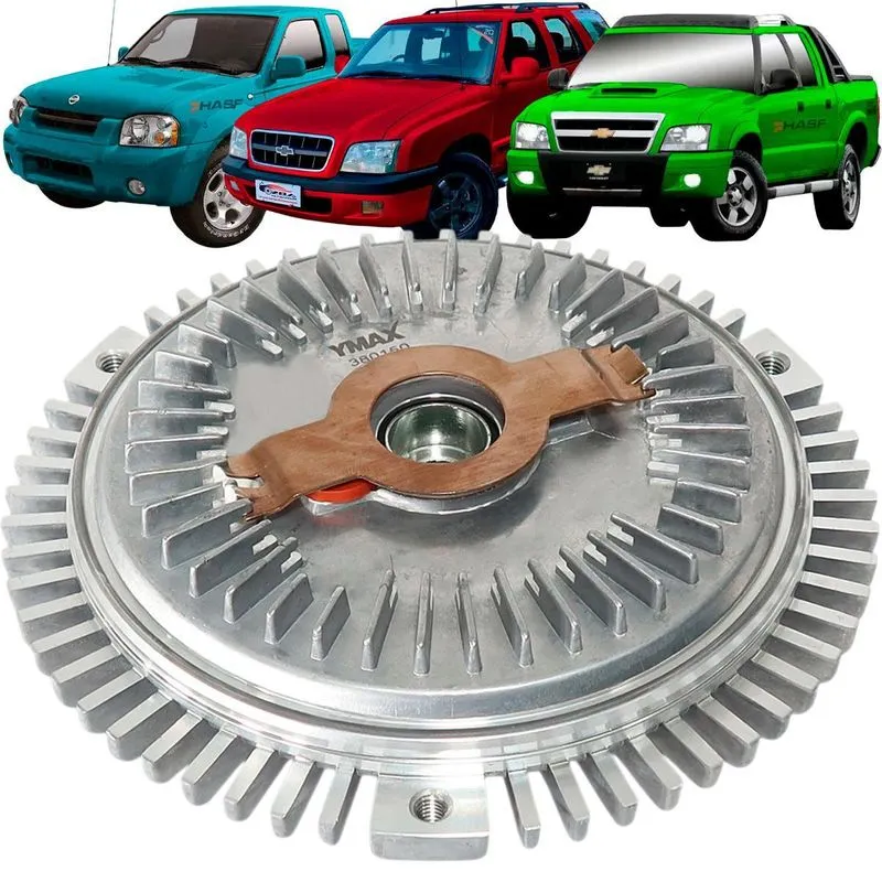 Polia Embreagem Viscosa S10 Frontier Troller 2.8 Mwm 01/11