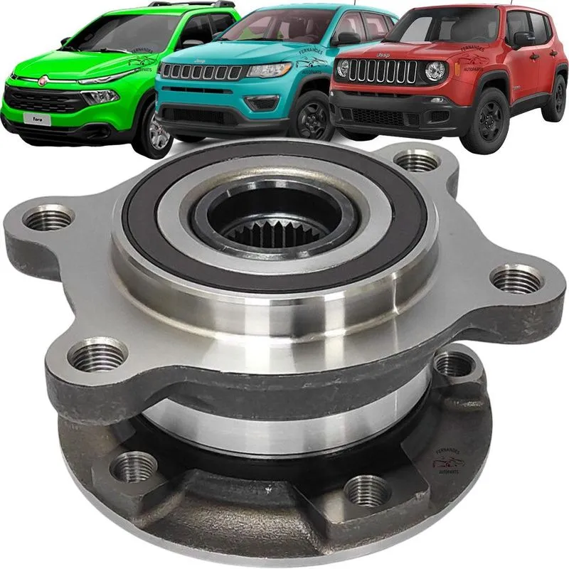 Cubo Roda Traseiro Fiat Toro Jeep Renegade Compass 4x2/4x4