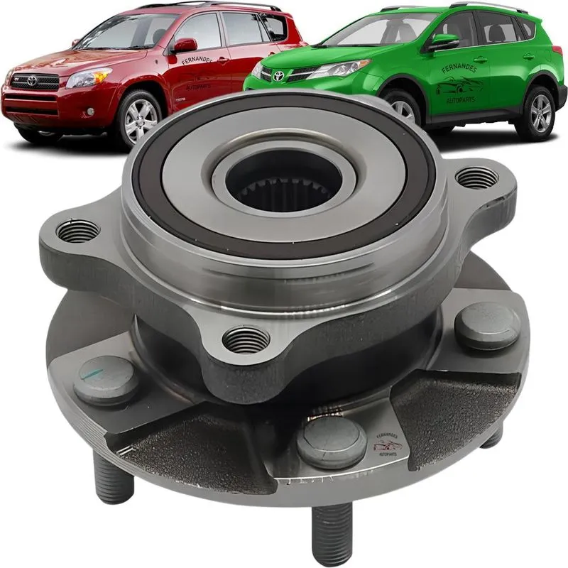 Cubo De Roda Dianteiro Toyota Rav4 2.0 2.4 4x2 4x4 5 Furos