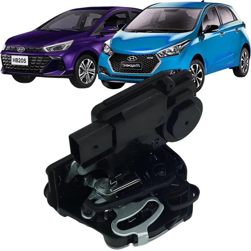 Fechadura Elétrica Porta Traseiro Hb20 Hb20x S 2012 A 2019