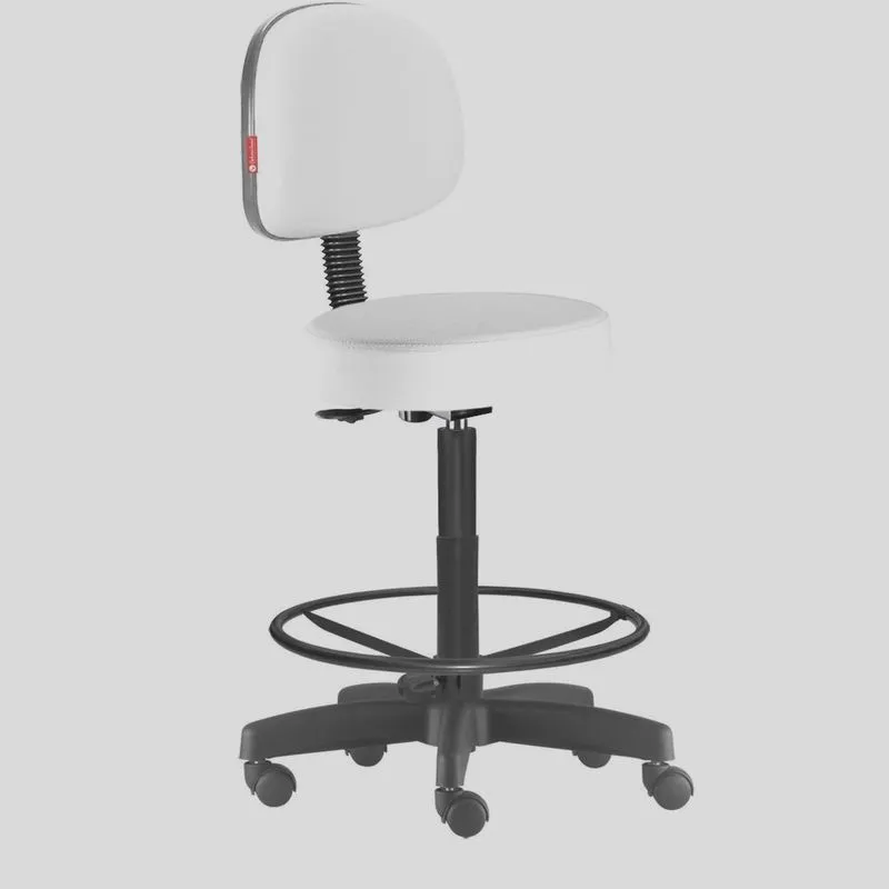 Cadeira Mocho Alto Branco cb 1626 Cadeira Brasil