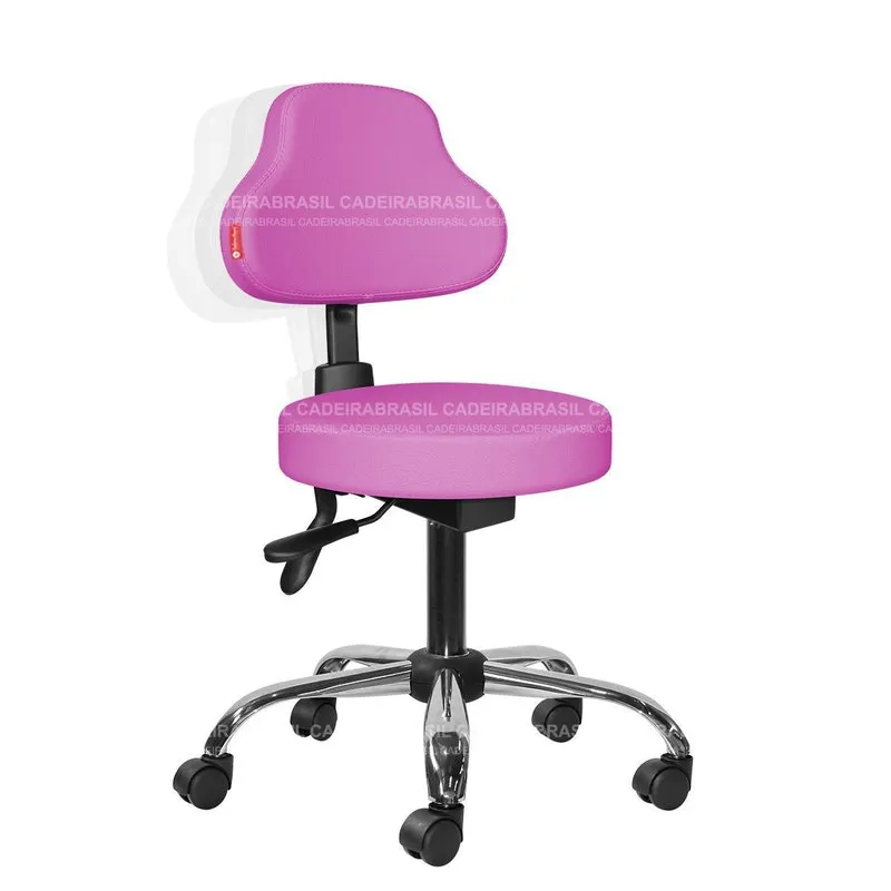 Mocho Ergonômico Lilás Escuro Plus Cadeira Brasil Cb 1584