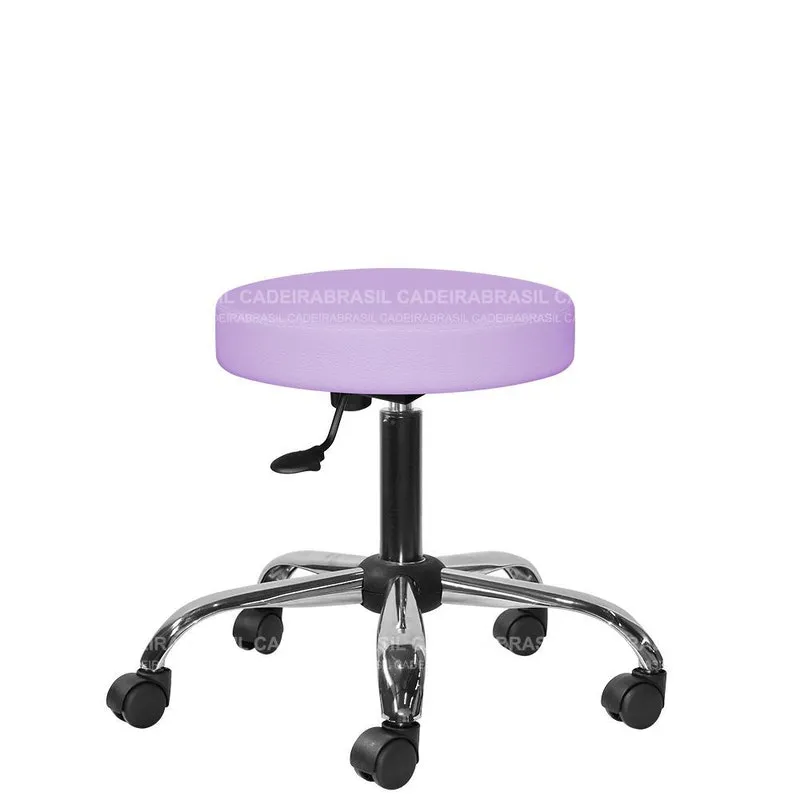 Mocho Estética Lilás Claro Fit Cadeira Brasil Cb 1608