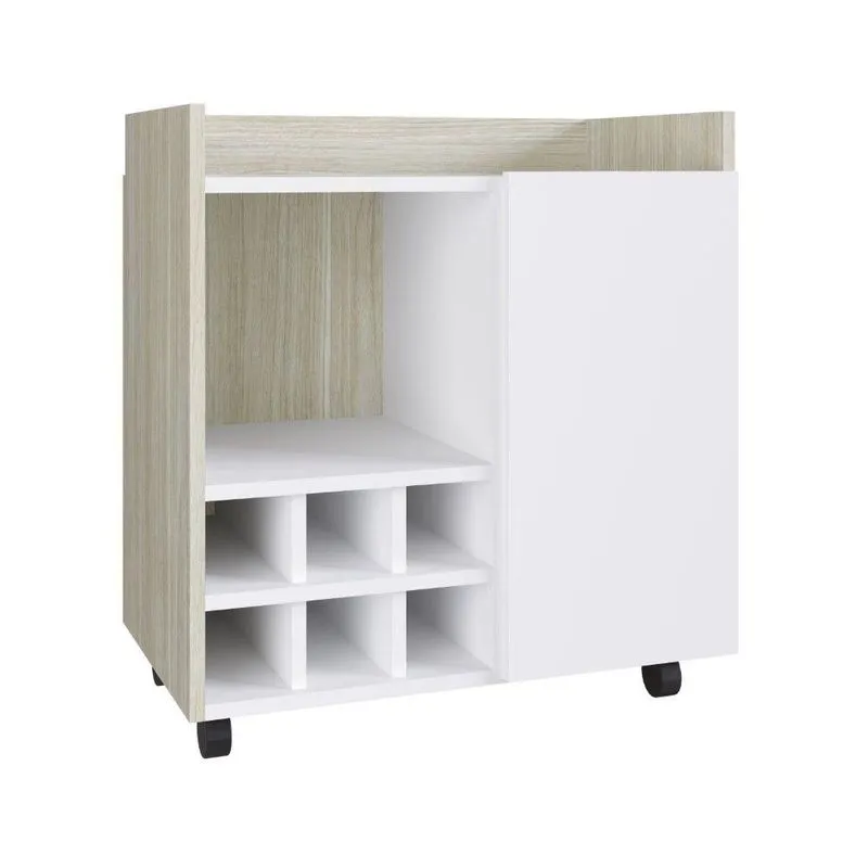 Aparador Ciro Est006 1 Porta Branco Off White