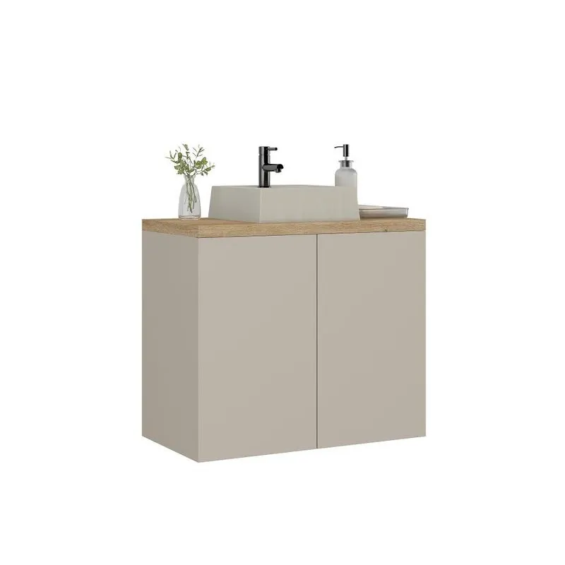 GABINETE DE BANHEIRO COM CUBA NATURE ESTILARE 75 cm