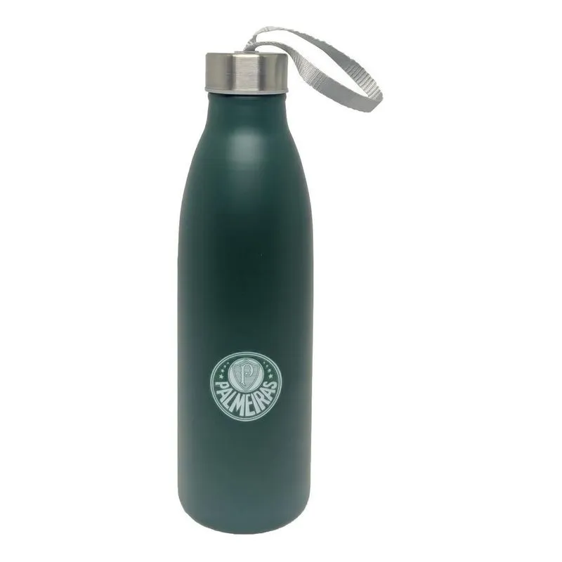 Squeeze Inox 750ml Com Alça Palmeiras