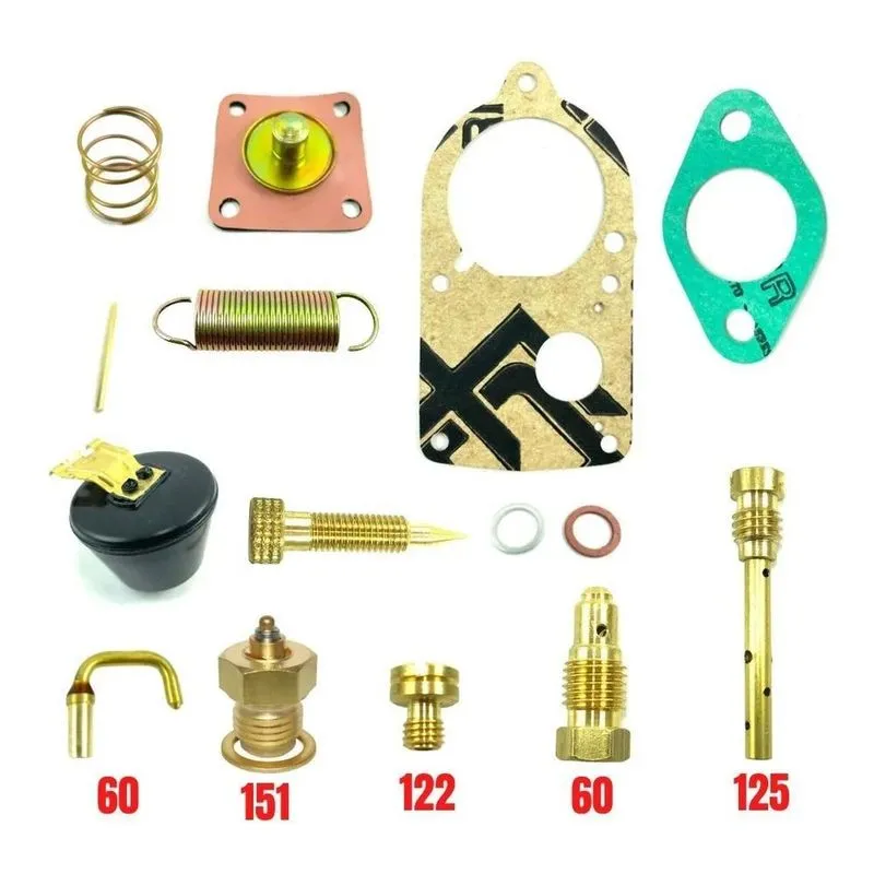 3x Reparo Carburador Solex Simples Kombi Fusca 1500 72 A 75