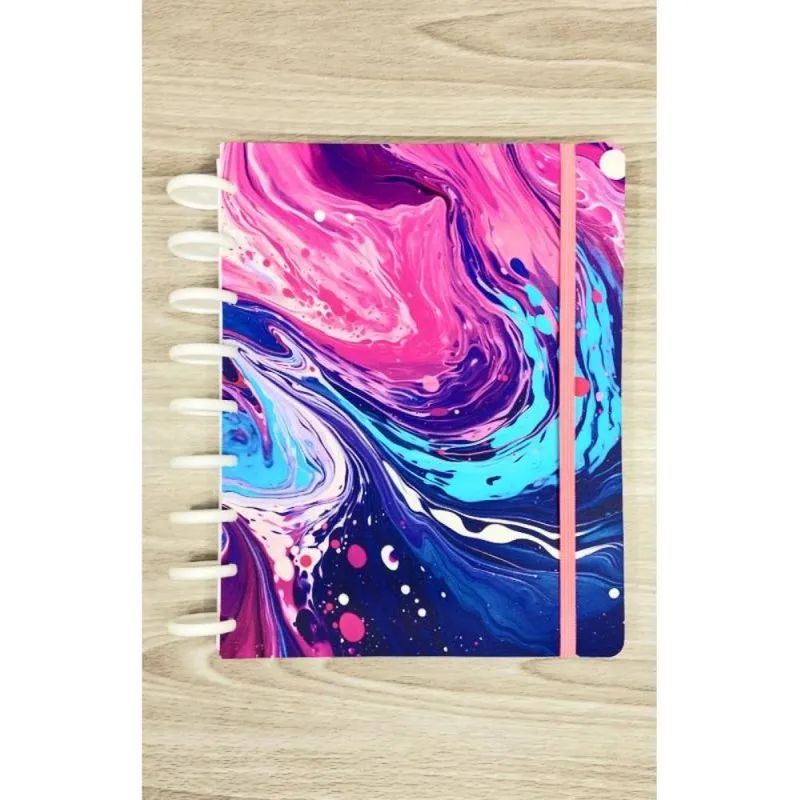 Capa para caderno de disco Neoplanner - Galáxia