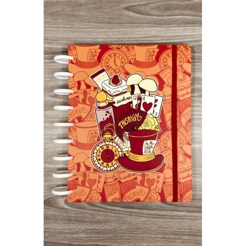 Capa para caderno de disco Neoplanner - Alice