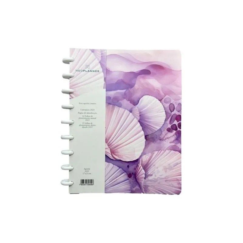 Agenda Neoplanner 2025 - Capa Conchas