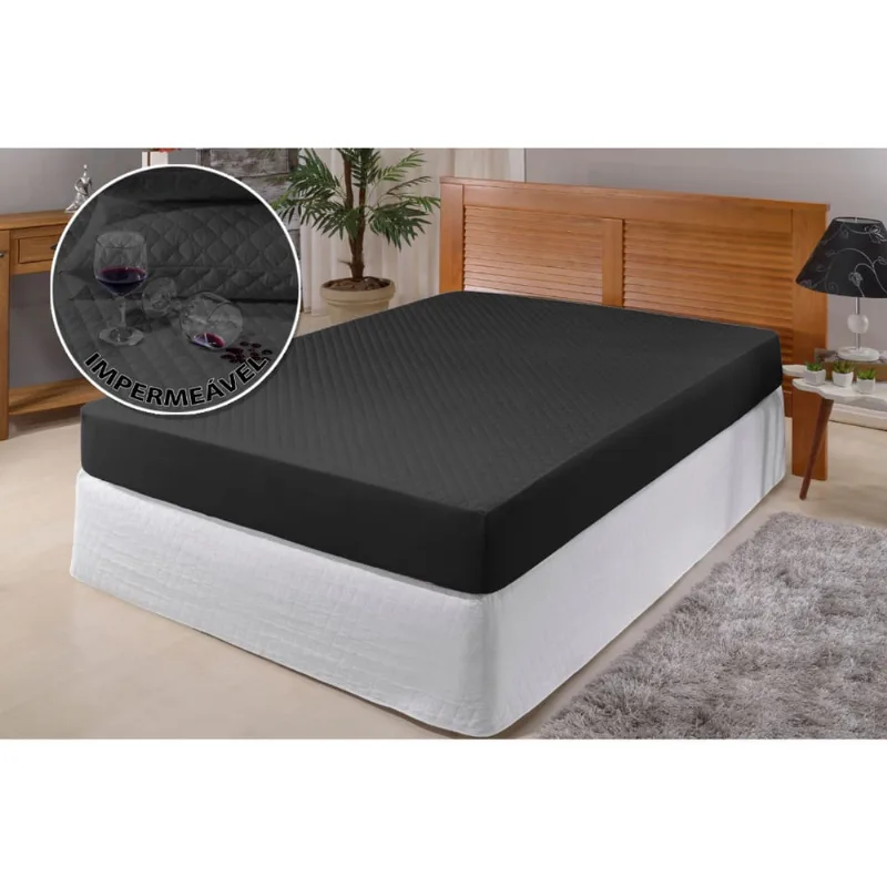 Protetor de Colchão Impermeável Matelado Casal King 01 Peça