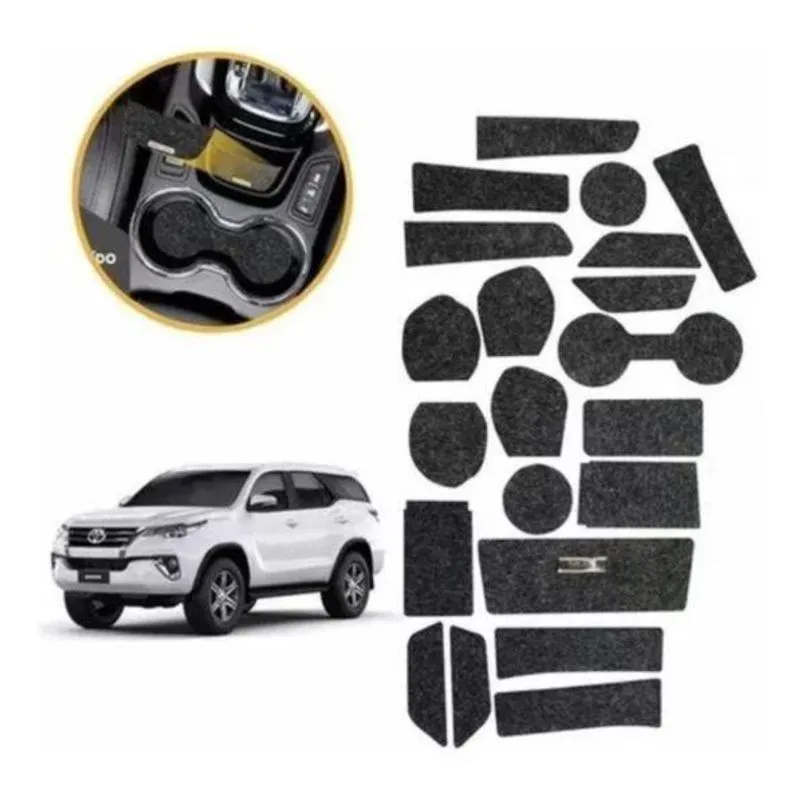 Jogo Tapete Hilux Srv/sw4 2005 A 2015 Aut. Porta Copo Objeto