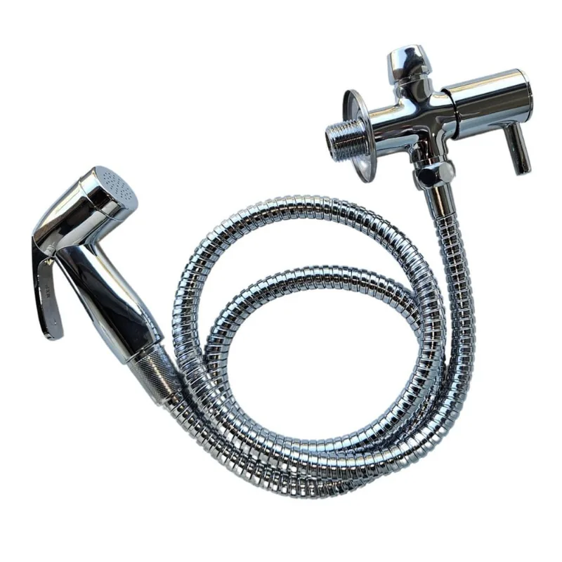 1802 - ducha higienica c/ derivacao E flexivel 1,20M C75 - 1/4 v. - 1/2 - DN15