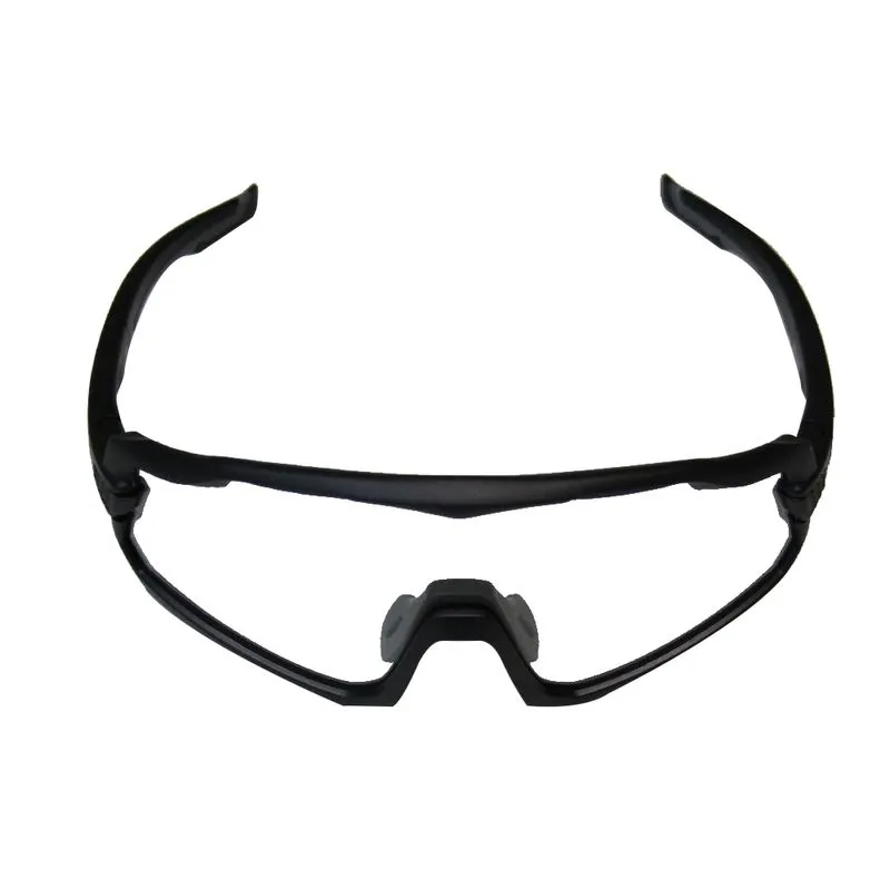 Óculos Absolute Wild Em Policarbonato Preto Com Lente Uv 400 Transparente