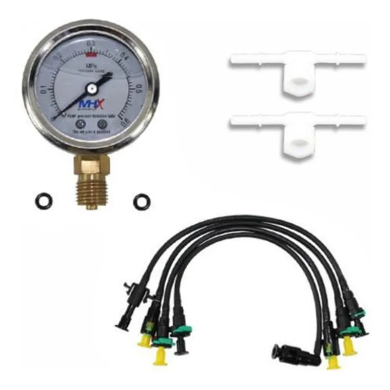 Kit Manometro Teste Bomba De Combustivel Mhx