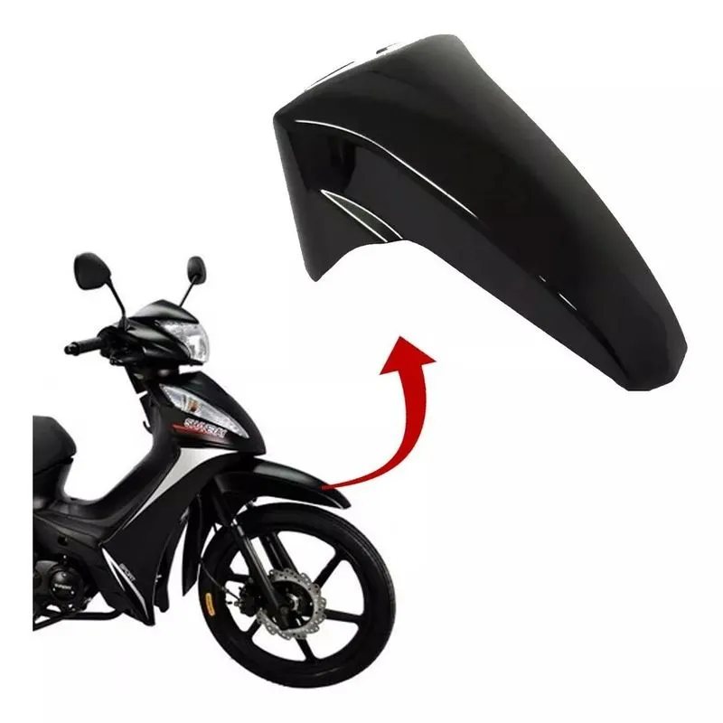 Paralama Dianteiro Preto Jet50 2012 A 2020 (e) Preto