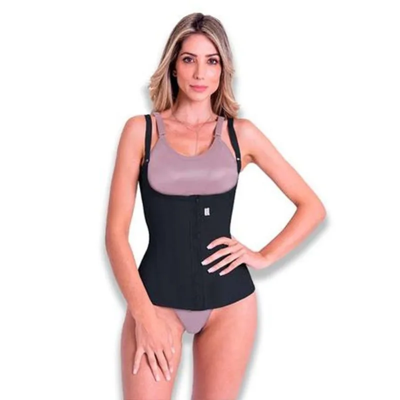 Corselet Postural Biobela Cor Preto Tamanho G/46
