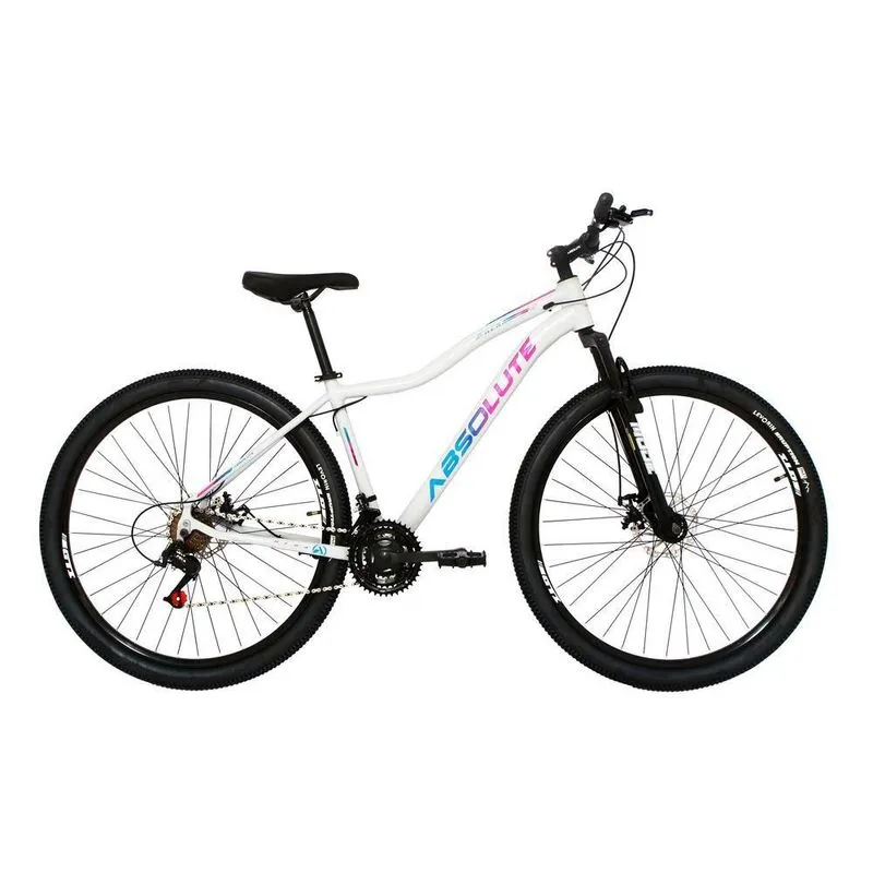 Bicicleta Absolute Hera Aro 29 Alumínio 21v para Passeio e MTB M / BRANCO