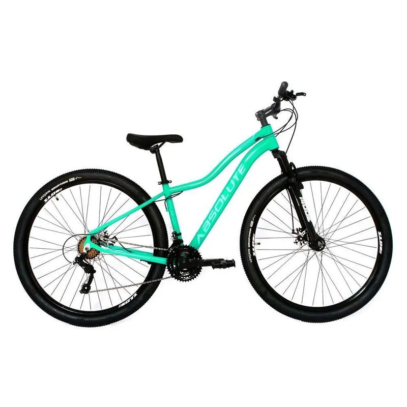Bicicleta Absolute Hera Aro 29 Alumínio 21v para Passeio e MTB P / VERDE