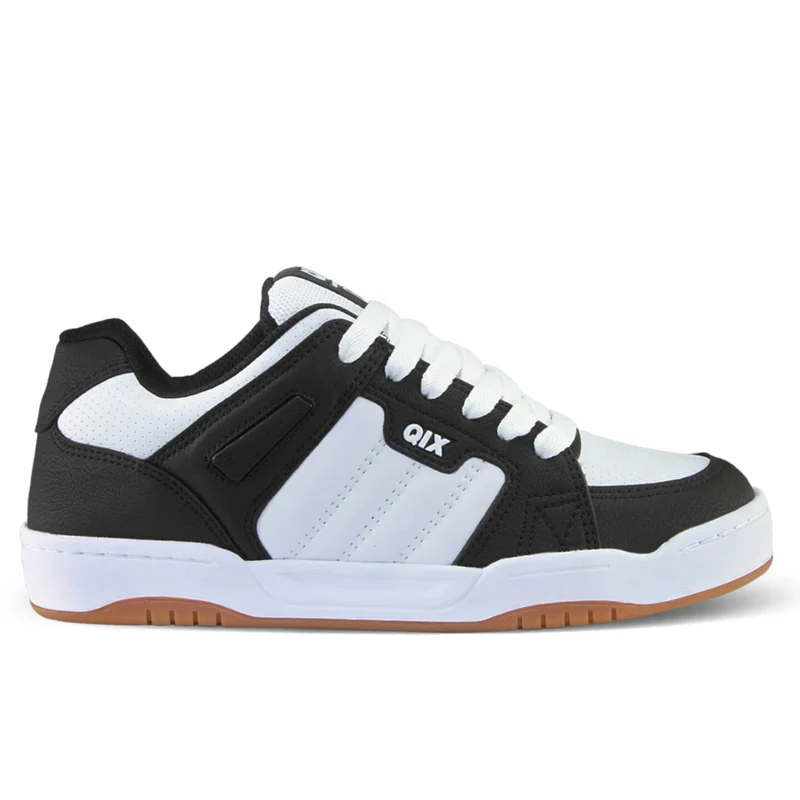 Tênis Qix Skate Square - Preto e Branco 35