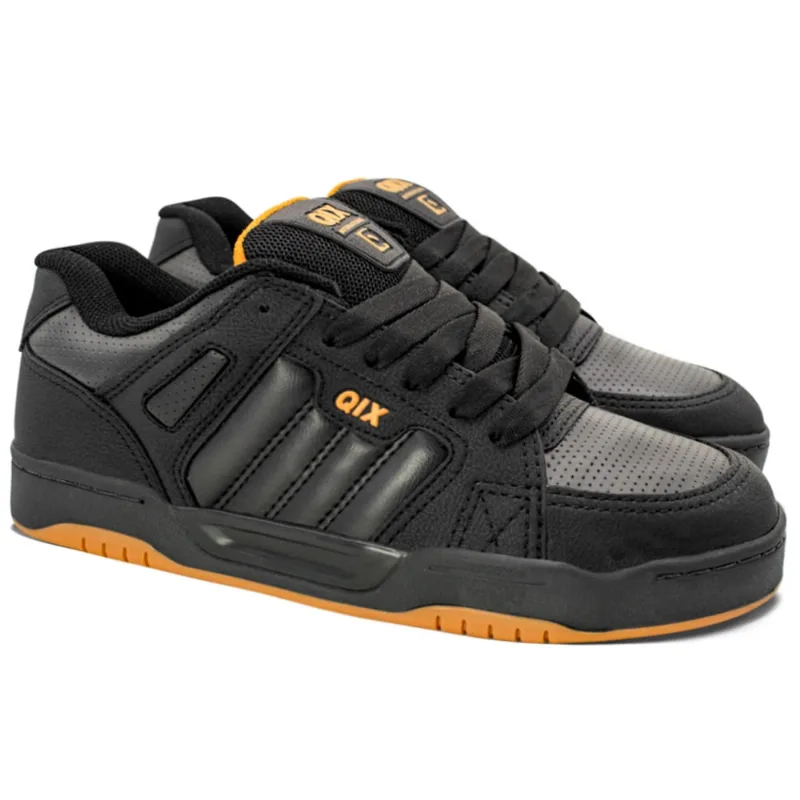 Tênis Qix Skate Square Preto Preto