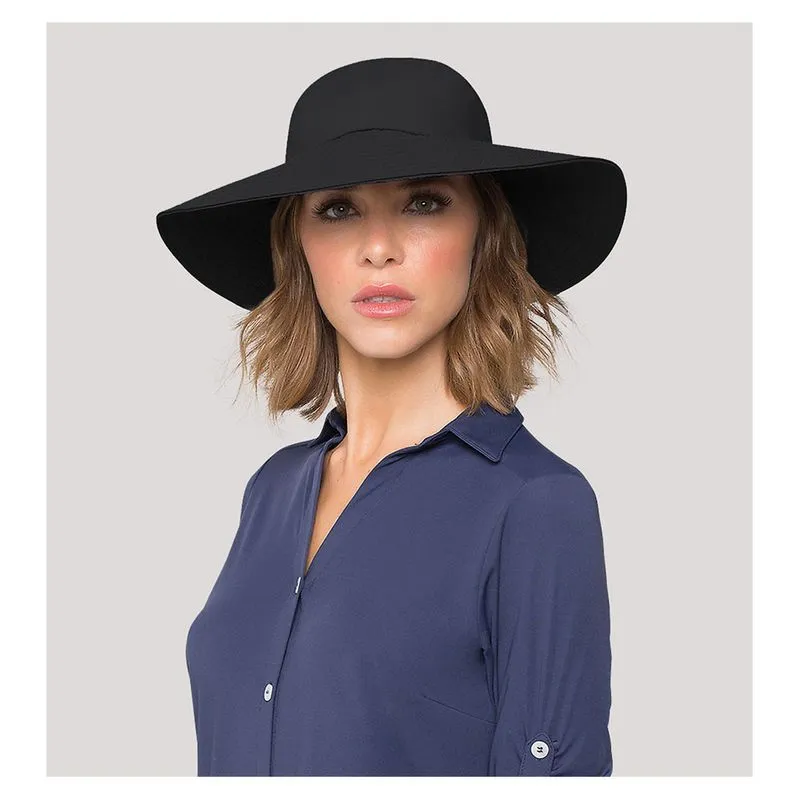 Chapéu Feminino UV Line – Lyon Preto