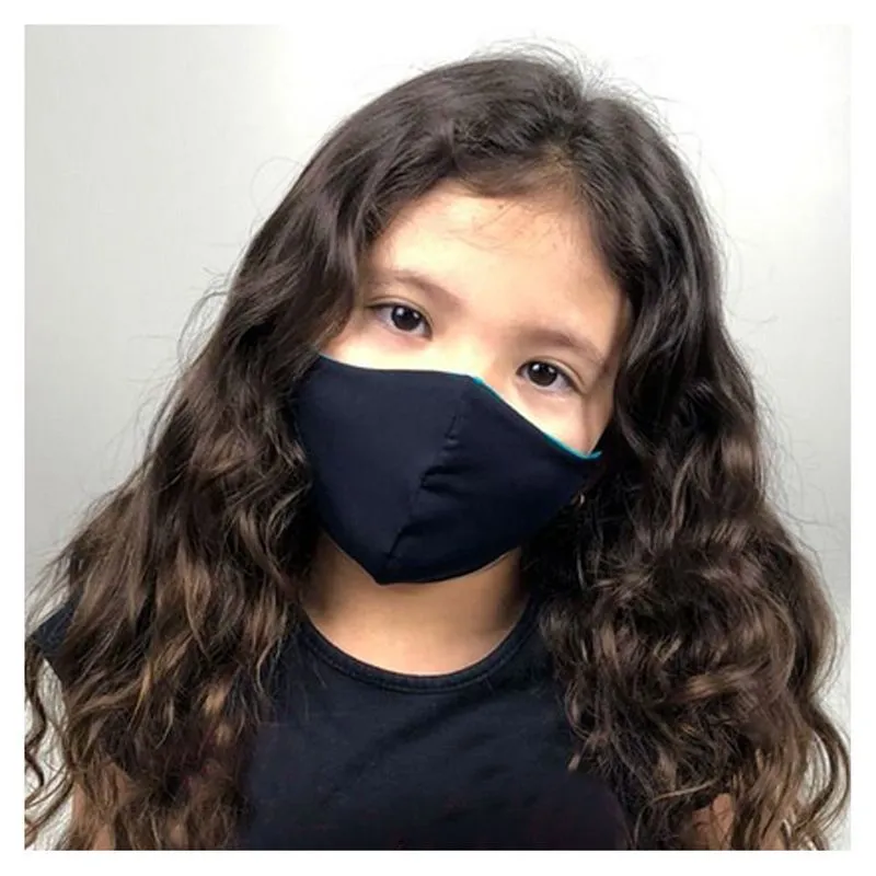 Máscara de Proteção UV Line – Sport Infantil Preto 1un