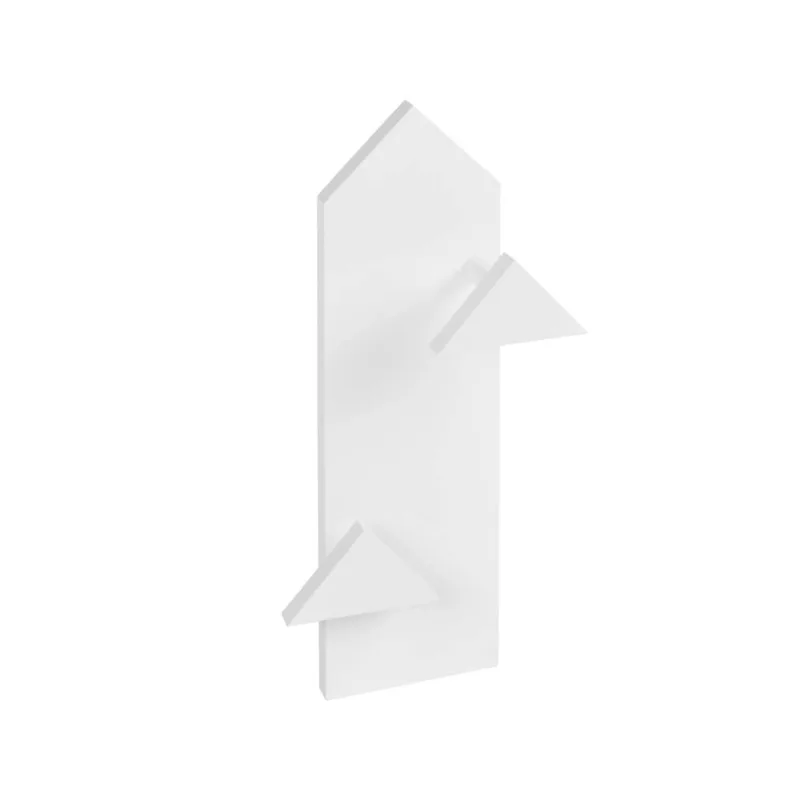 Cabideiro Infantil Seta 40cm - Branco