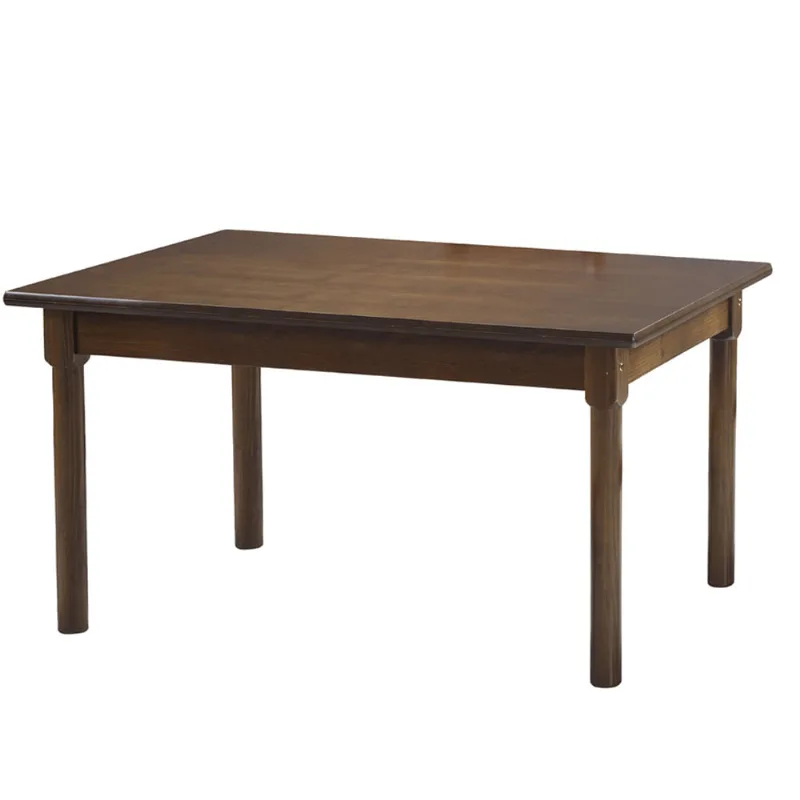 Mesa de Jantar Kingston 150cm em Madeira Maciça Castanho - Casatema