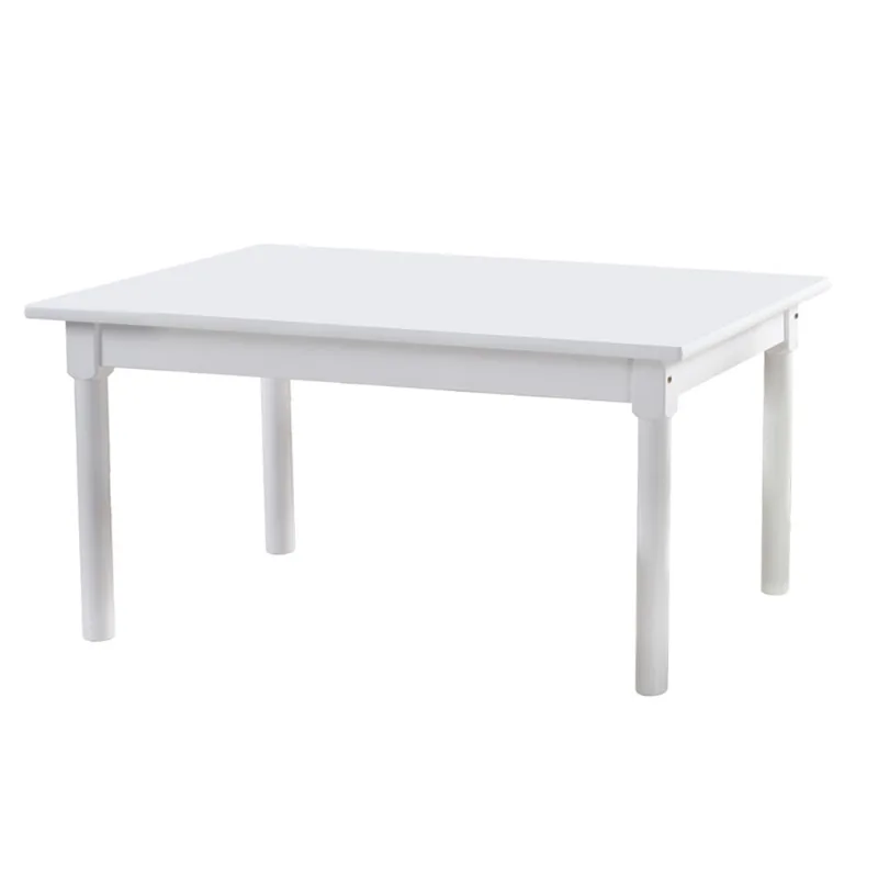 Mesa de Jantar Kingston 150cm em Madeira Maciça Branco - Casatema