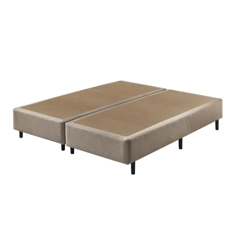 Sommier Queen Size Relax Duo Confort ii 158x198x40 - Bege