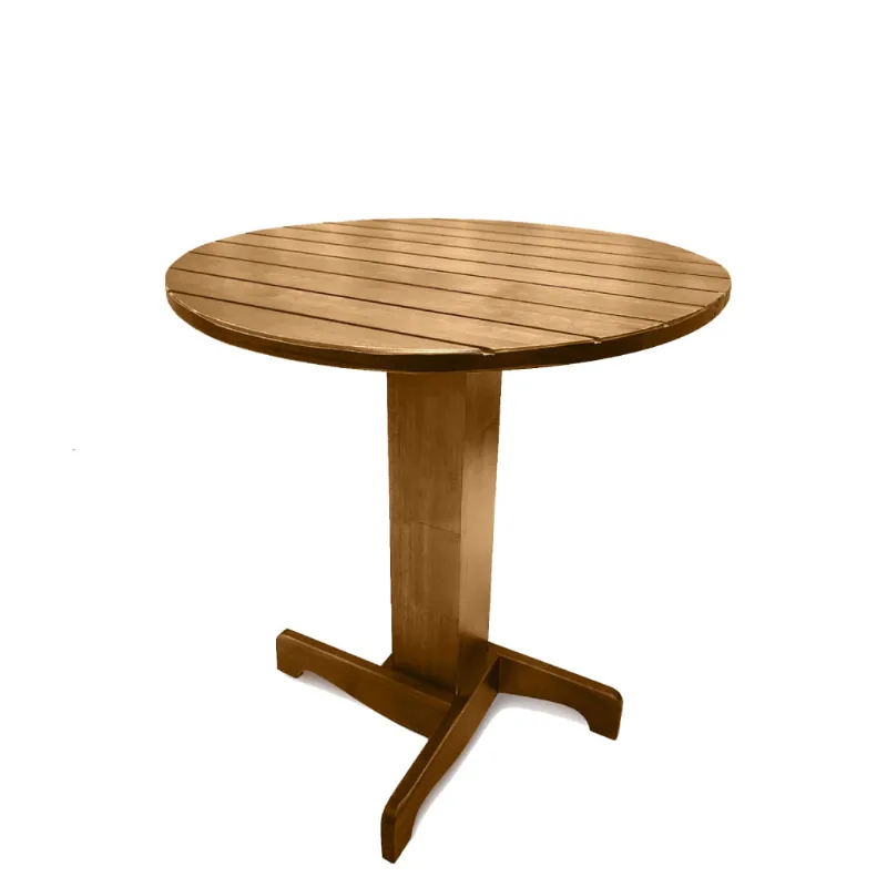 Mesa Lateral Bardek em Madeira Pinus - Nozes