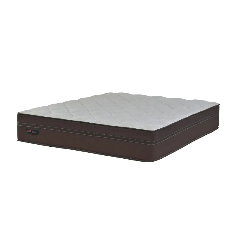 Colchão Queen Espuma D28 Classic 158x198x30 cm - Marrom