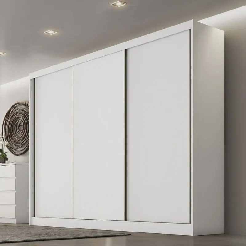 Guarda Roupa Casal 3 Portas 6 Gavetas Montreal Novo Horizonte