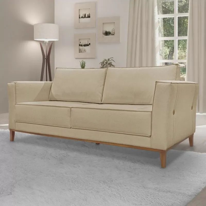Sofá 2 Lugares 170cm Linho Brest Spezzia Decor