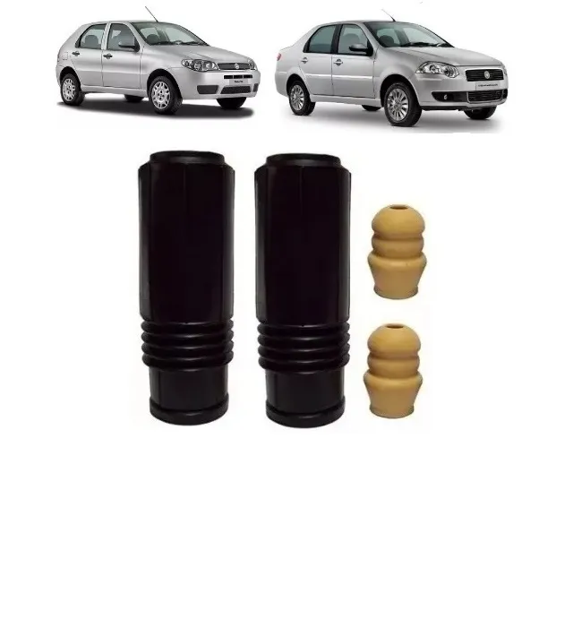 Kit Batente Coifa Amortecedor Traseiro Fiat Palio Siena - Proteção e Durabilidade