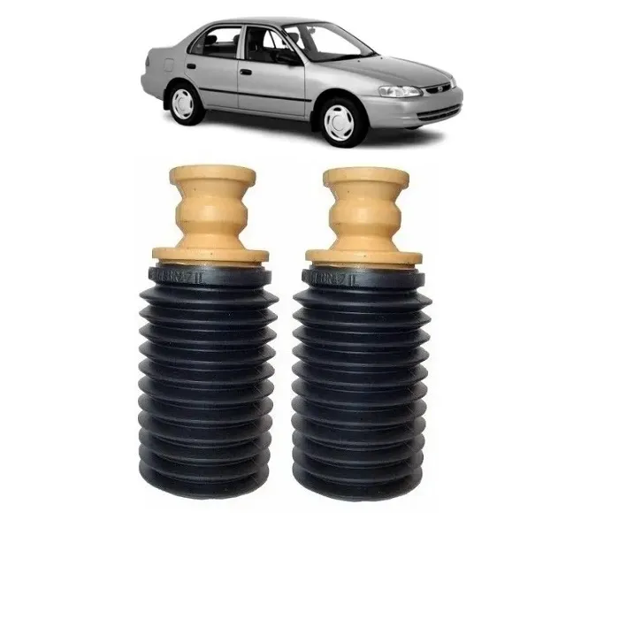 Kit Batente e Coifa Amortecedor Dianteiro para Toyota Corolla 1992 a 2001