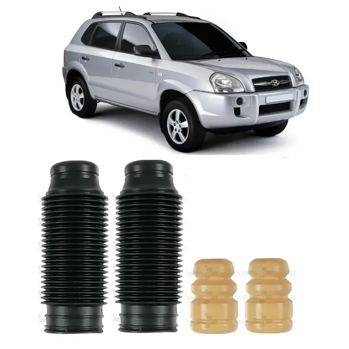 Kit Batente e Coifa Amortecedor Traseiro para Hyundai Tucson 2005 a 2016 Durável e Resistente