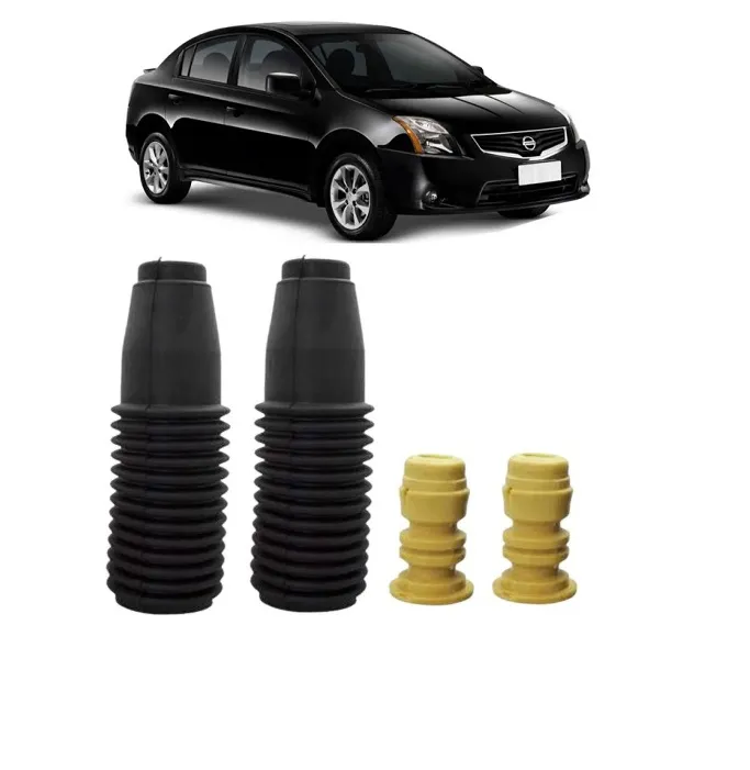 Kit Batente Coifa Amortecedor Dianteiro Nissan Sentra 2007 a 2013 - Proteção e Durabilidade