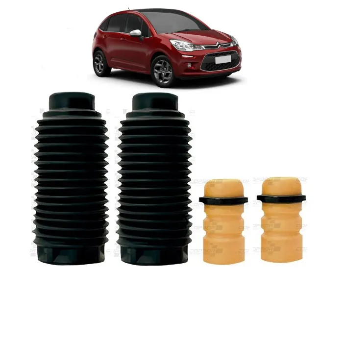 Kit Batente e Coifa Amortecedor Dianteiro para Citroen C3 2013-2021 - Proteção e Durabilidade
