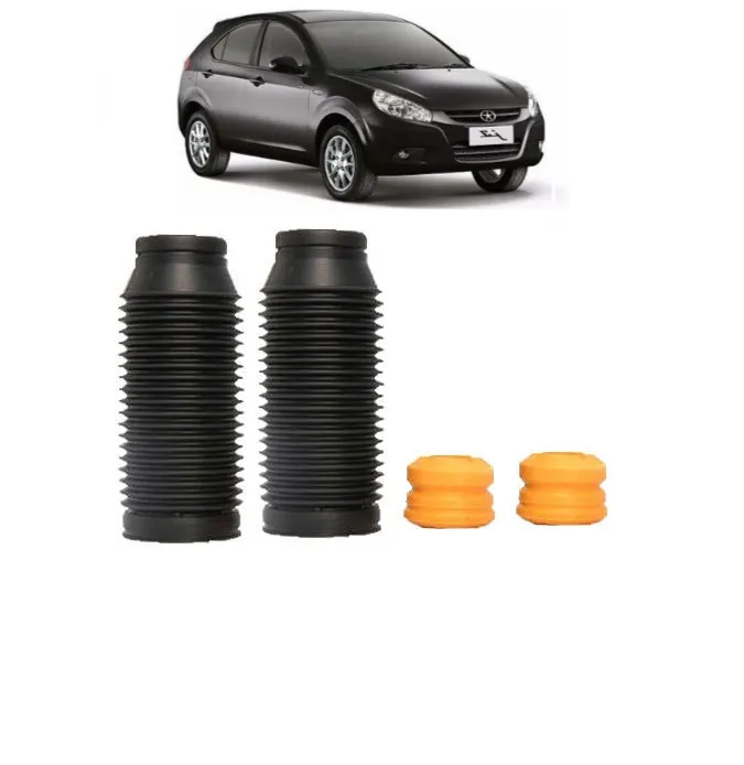 Kit Batente Coifa Amortecedor Dianteiro Jac J3 2011-2016 - Proteção e Durabilidade