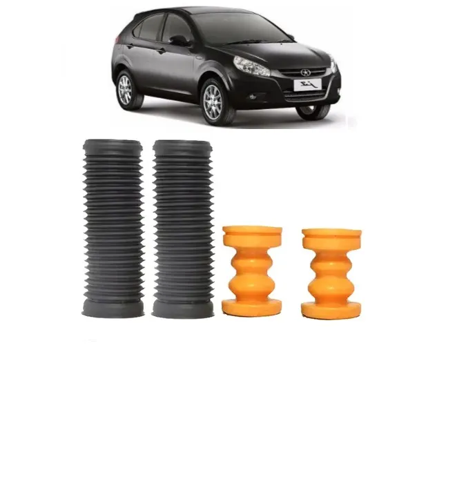 Kit Batente e Coifa Amortecedor Traseiro para Jac J3 2011 a 2016