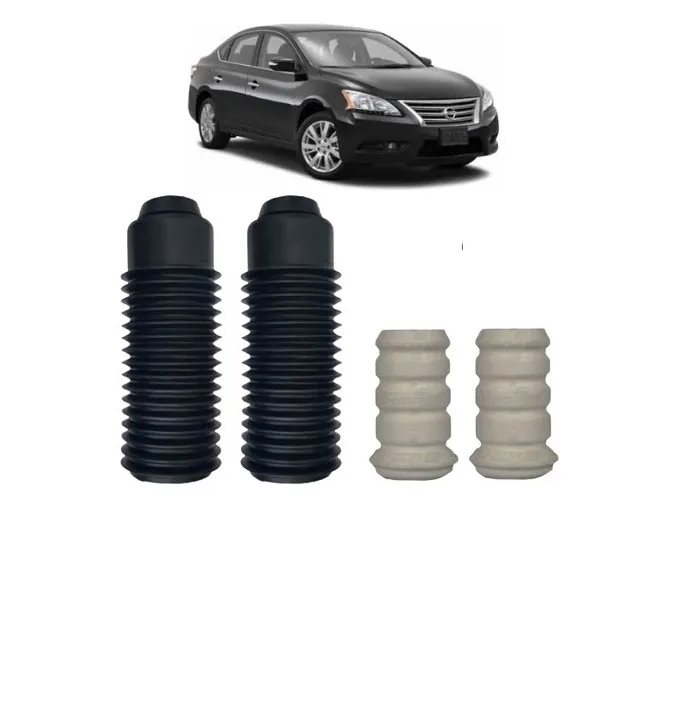Kit Batente e Coifa Amortecedor Dianteiro para Nissan Sentra 2014-2020