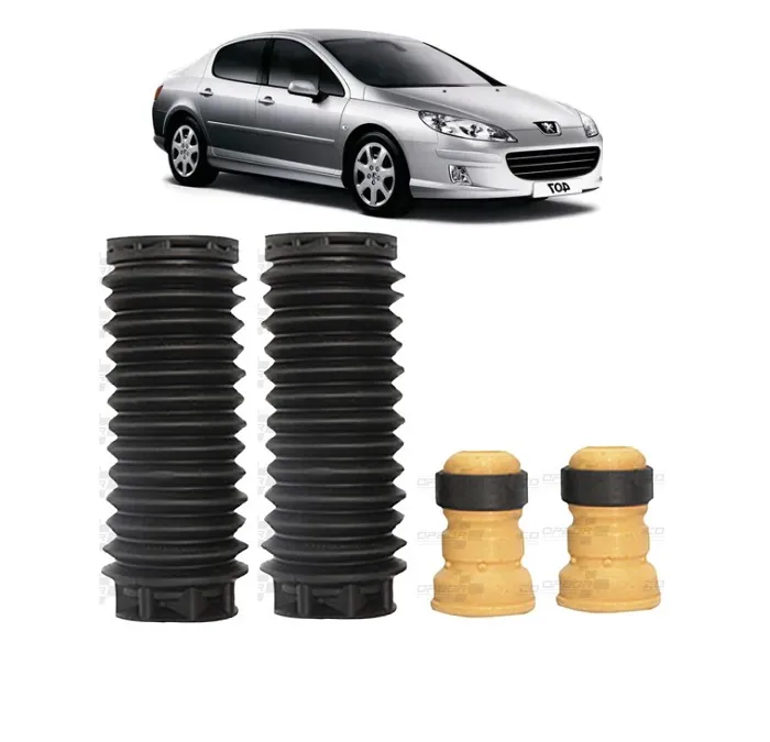 Kit Batente e Coifa Amortecedor Dianteiro para Peugeot 407 2006-2009 - Proteção e Durabilidade