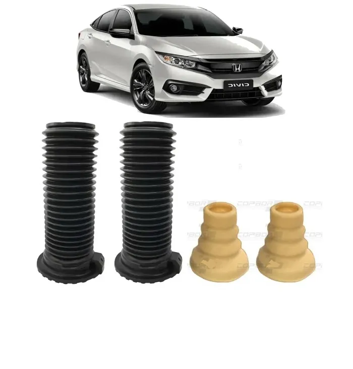 Kit Batente e Coifa Amortecedor Dianteiro Honda Civic 2017-2021 Original
