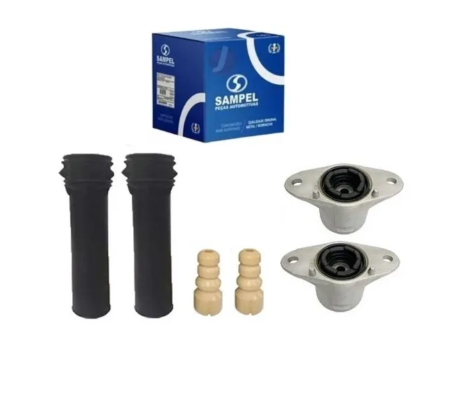 Kit Batente Coxim Amortecedor Traseiro Onix Plus 2020-2025 Original Sampel