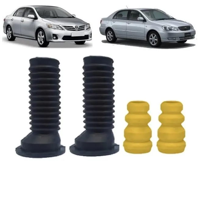 Kit Batente e Coifa Amortecedor Dianteiro Toyota Corolla 2002-2014 Peças Originais